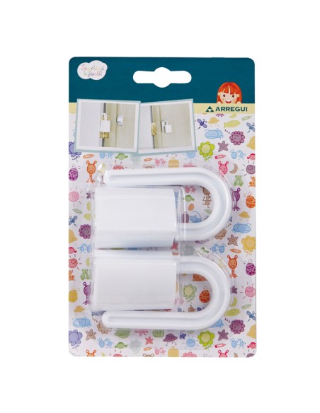 TOPE SEGURIDAD PUERTA. BISAGRA. 2 UD.