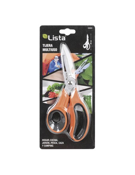 TIJERA MULTI FUNCIONES 200MM.INOX LISTA