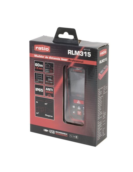 MEDIDOR LASER (RLM 315) RATIO