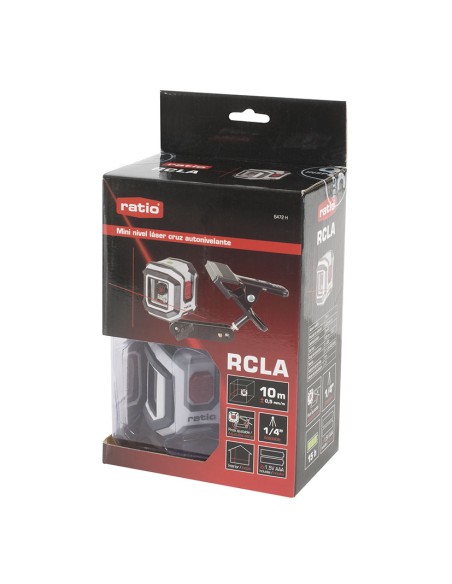 MINI NIVEL LASER CRUZ AUTONIV+SOPORT.CLI