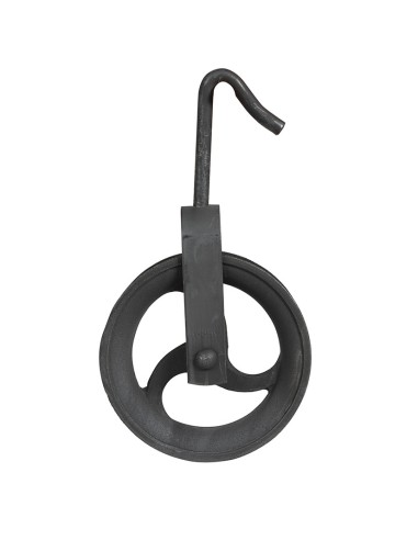 POLEA POZO Hº FDO.S/GUARDA 160MM.