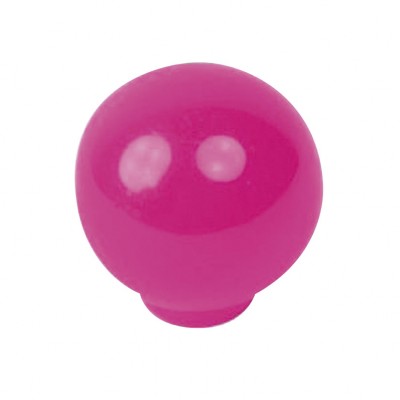 POMO BOLA ABS 29 MM MAGENTA BRILLO