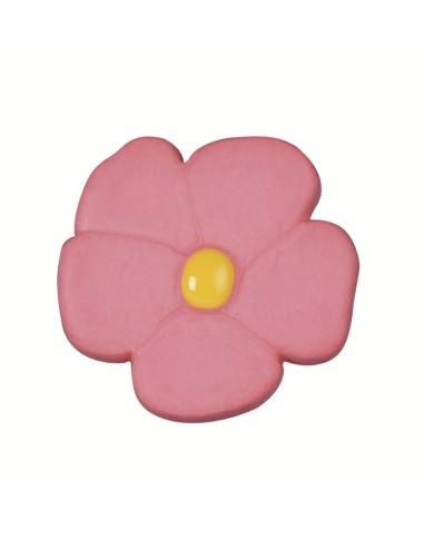 POMO FLOR ROSA NYLON Ø 50 MM.