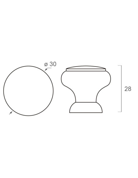 POMO MADERA DE 30 HAYA LACA NATURAL
