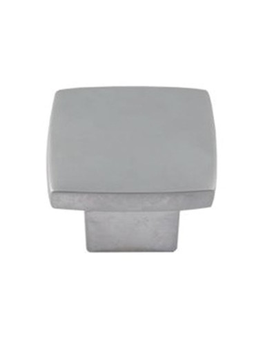 POMO ZAMAK 25x25 MM CROMO MATE