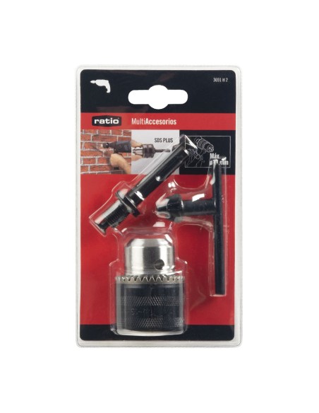 PORTABROCAS CON LLAVE 13MM.SDS PLUS