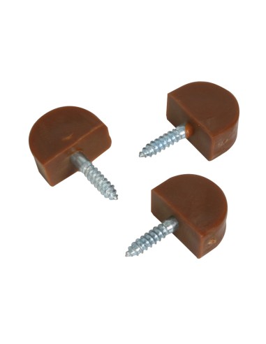 PORTAESTANTE VITRINA PEQ. MARRON 12 U. EHL