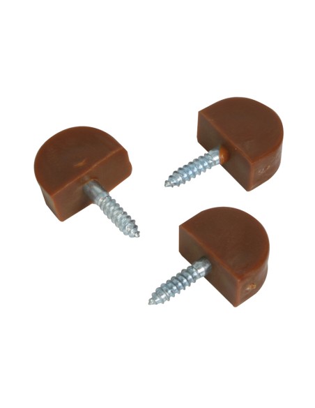 PORTAESTANTE VITRINA PEQ. MARRON 12 U. EHL