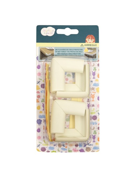 PROTECTOR ESQUINAS. MARRÓN. 4 UNI.