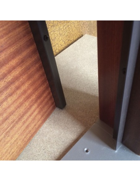 BARRA ANTIPALANCA. MARRON. 2,10 M.