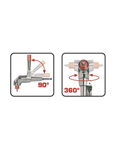 ADAPTADOR ANGULAR 90º+PH2 RATIO