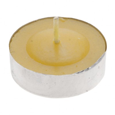 TEALIGHTS EN ALUM. CITRONELA JGO 15 UDS.