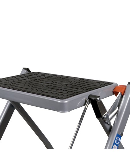 TABURETE ACERO 2 PELDAÑOS 30X20CM