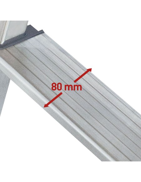 TABURETE ESCALERA ALUM. 3 PELDAÑOS