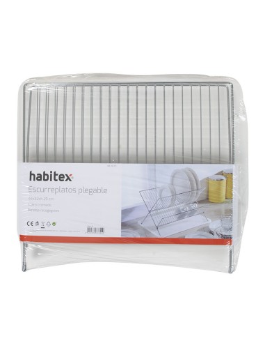 ESCURREPLATOS CROMADO PLEGABLE HABITEX