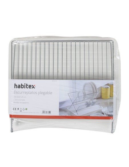 ESCURREPLATOS CROMADO PLEGABLE HABITEX