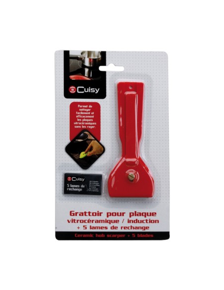 RASCADOR VITROCERAMICA + 5 CUCHILLAS