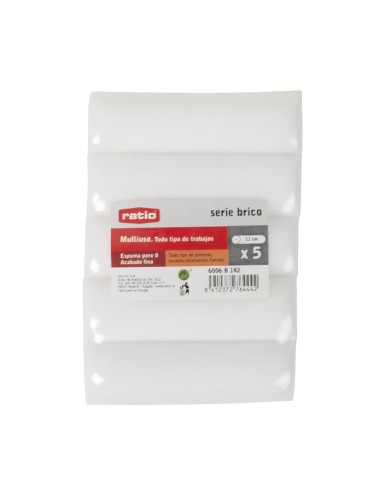 RECAMBIO MINIR. ESPUMA PORO 0,11CM 5 UNI