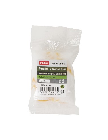 RECAMBIO MINIRODI. ANTIGOTA, 6CM, 2 UNID