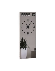 RELOJ MURAL DE PARED. NUM.ADH.NEGROS 2