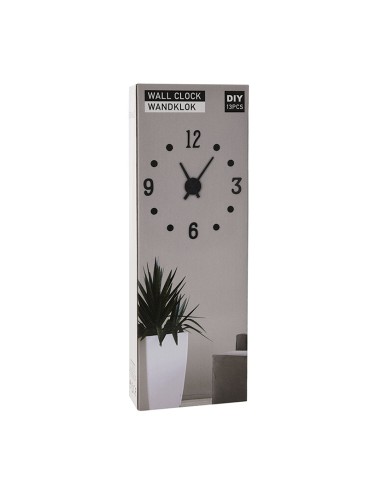 RELOJ MURAL DE PARED. NUM.ADH.NEGROS