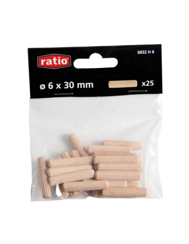 CLAVIJA MADERA 8X40MM.BSA.25 UND.RATIO