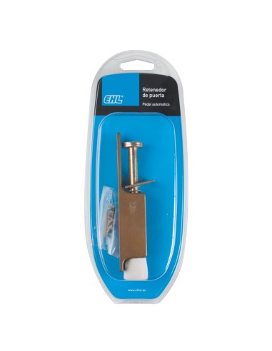 RETENEDOR PEDAL. PLATA.  EHL