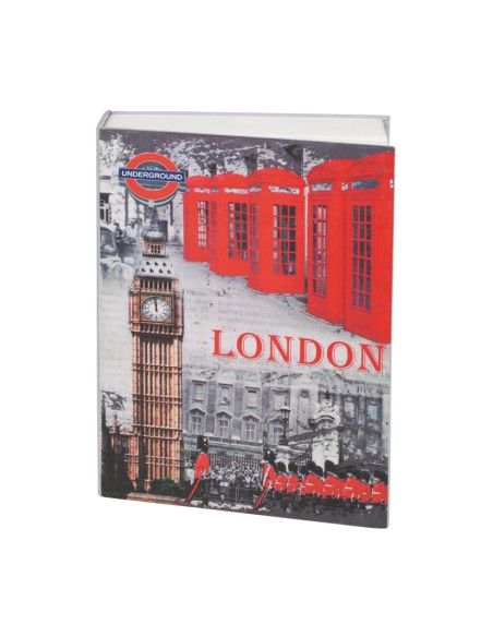 CAJA CAUDALES LIBRO. 15,3x4,4xh22,2 cm.