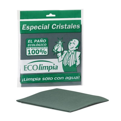 BAYETA CRISTALES ECOLIMPIA 51X40 VERDE