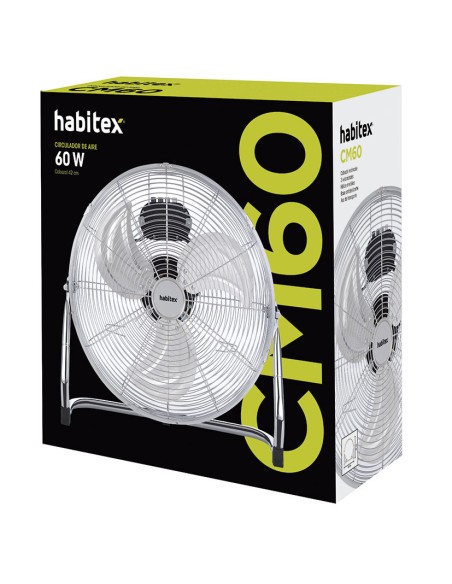 CIRCULADOR AIRE. M. CM60. 60W. HABITEX