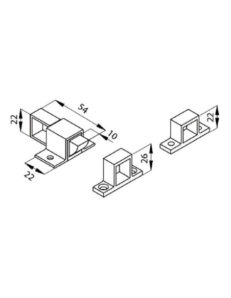 CIERRE VENTANA PLANO NEGRO MOD.310