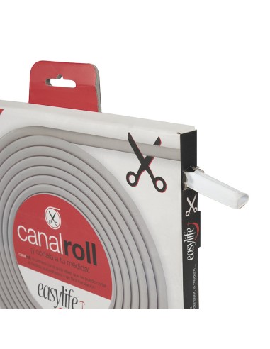 CANALETA ADHESIVA FLEXIBLE 10X10MM 5M