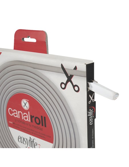 CANALETA ADHESIVA FLEXIBLE 10X10MM 5M