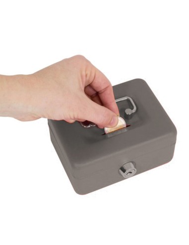 CAJA CAUDALES GRAFITO.HUCHA 60X125X85MM.