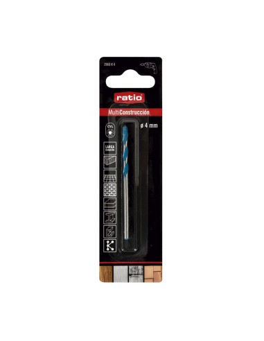 BROCA MULTICONSTRUCTION 4MM.RATIO PRO