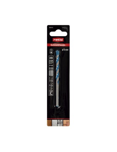 BROCA MULTICONSTRUCTION 6MM.RATIO PRO