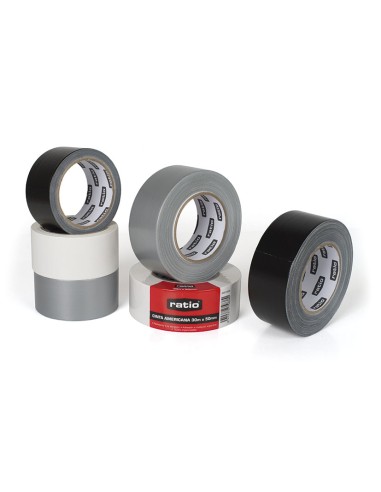 CINTA AMERICANA MULTIUSO 50MM 30MT. GRIS