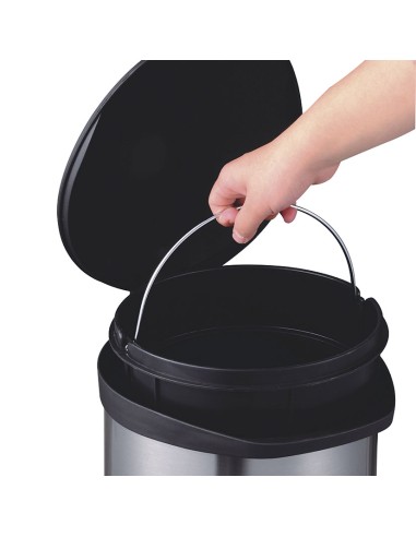 CUBO PEDAL INOX SATIN / PP 3 L. HABITEX