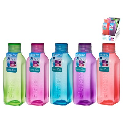 BOTELLA PP SQUARE 0,47 LT. PENGO