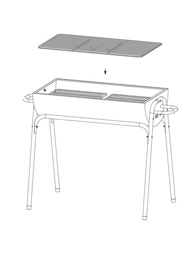 BARBACOA CARBÓN SUPERGRILL 101