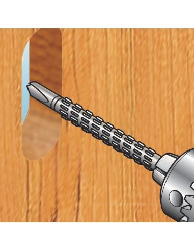 BROCA-RASPA P/MADERA/HIERRO Ø6X85MM.