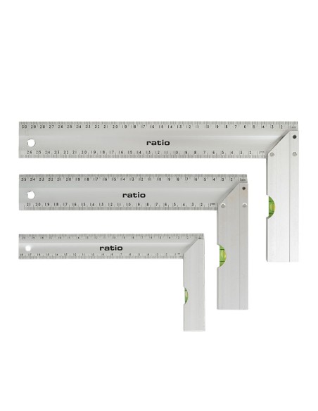 ESCUADRA CARPINTERO GRAD.25 CM.RATIO