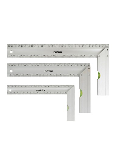 ESCUADRA CARPINTERO GRAD.30 CM.RATIO