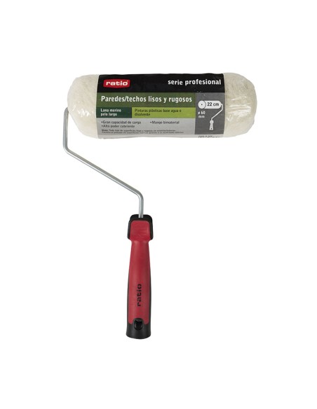 RODILLO LANA MERINA Ø 60 MM 22 CM