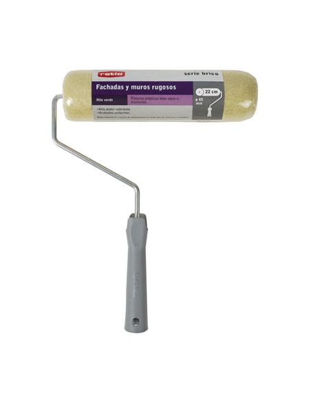 RODILLO HILO VERDE  Ø 45MM, 22CM BRICO