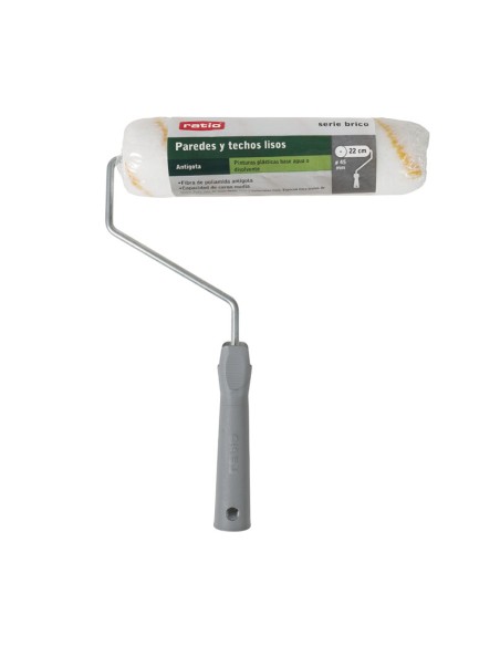 RODILLO ANTIGOTA  Ø 45MM, 22CM BRICO