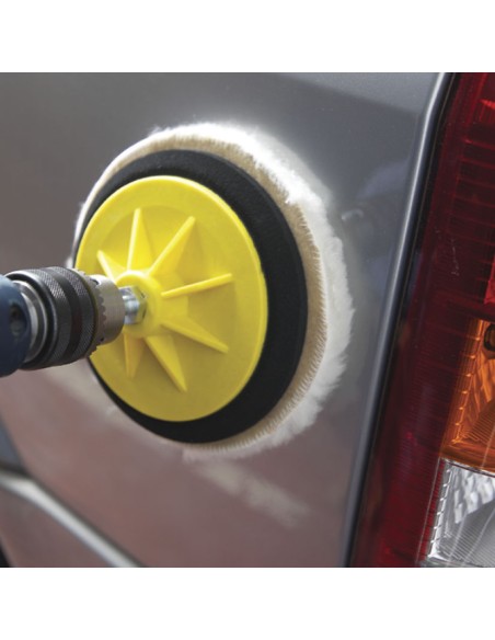 PLATO AUTOGRIP 115MM. M14 INCLUY.EJE Ø10