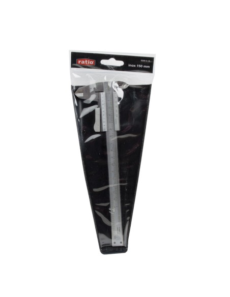 PIE DE REY INOX.150MM.RATIO