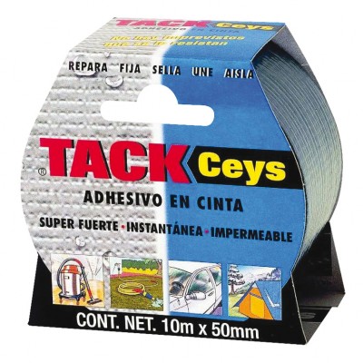 CINTA AMERICANA TACKCEYS GRIS 10X50