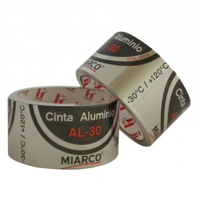 CINTA ADHESIVA DE ALUMINIO 50MMX10M MIARCO